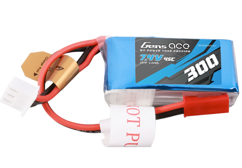 Accu Lipo 300mAh 2s 45C Gens Ace